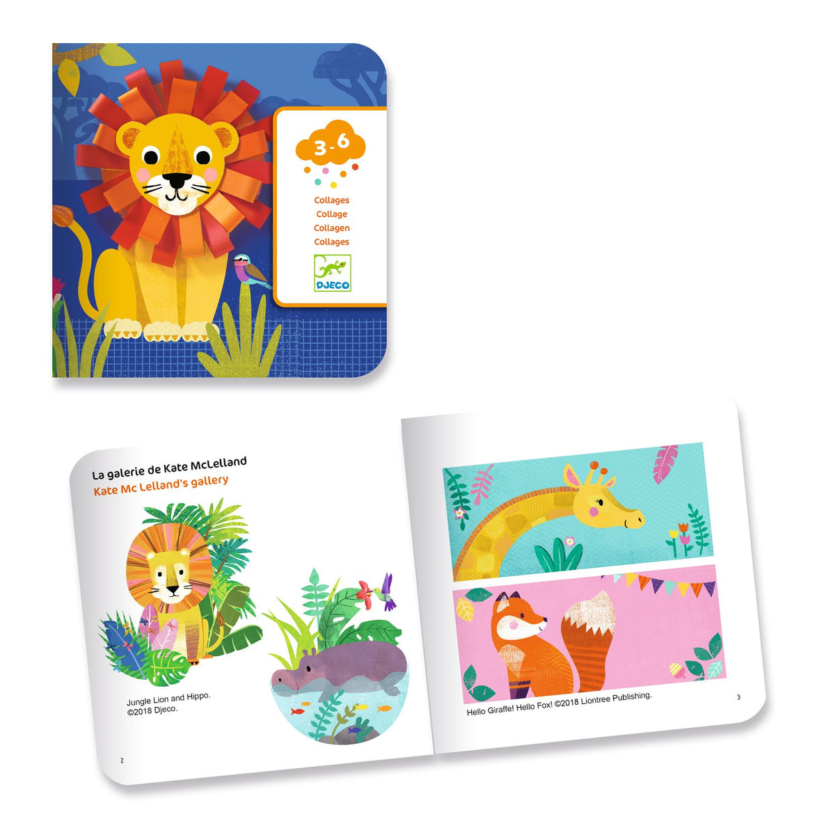 Djeco Collages - Animals With Small Loops DJ09868