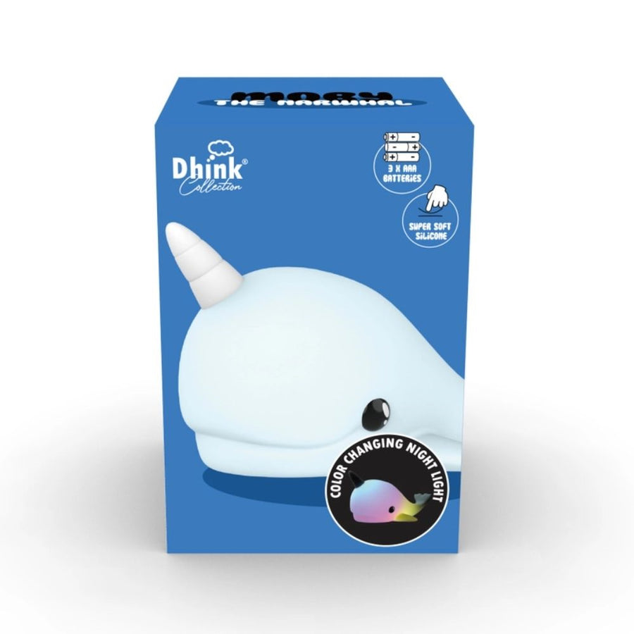 Kids Silicone Narwhale Nightlight