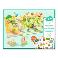 Djeco Sticker 3D Scenes To Make - Farm DJ00045