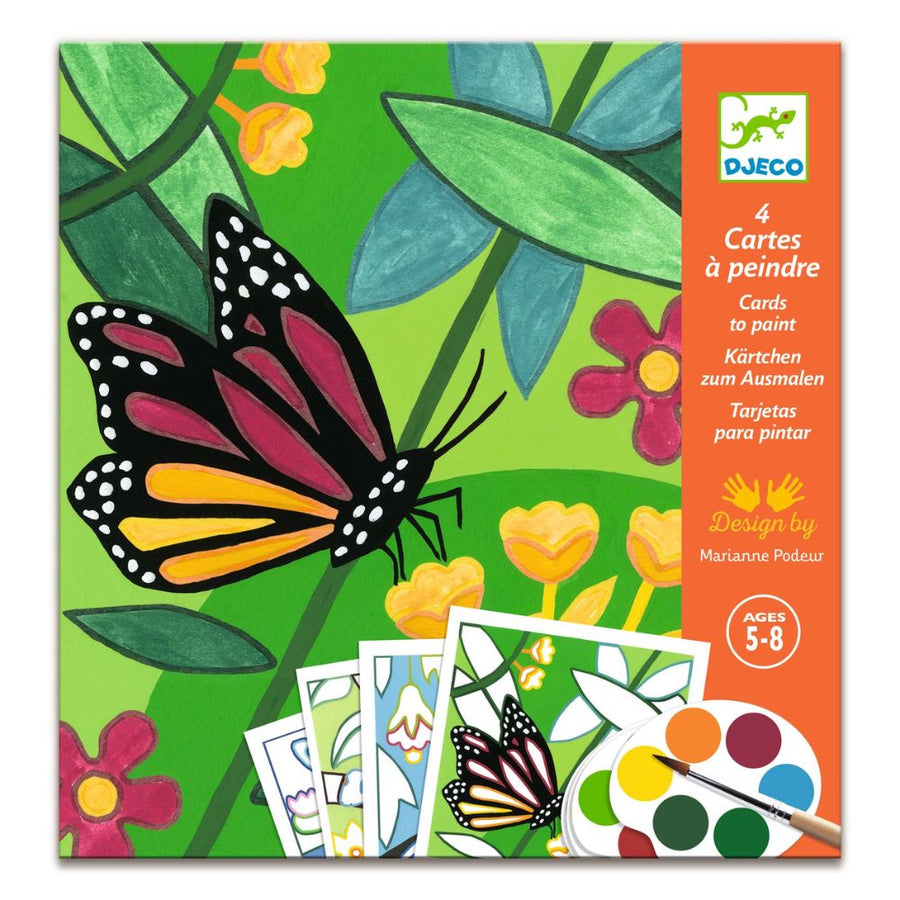 Djeco Cards To Paint - Indonesia