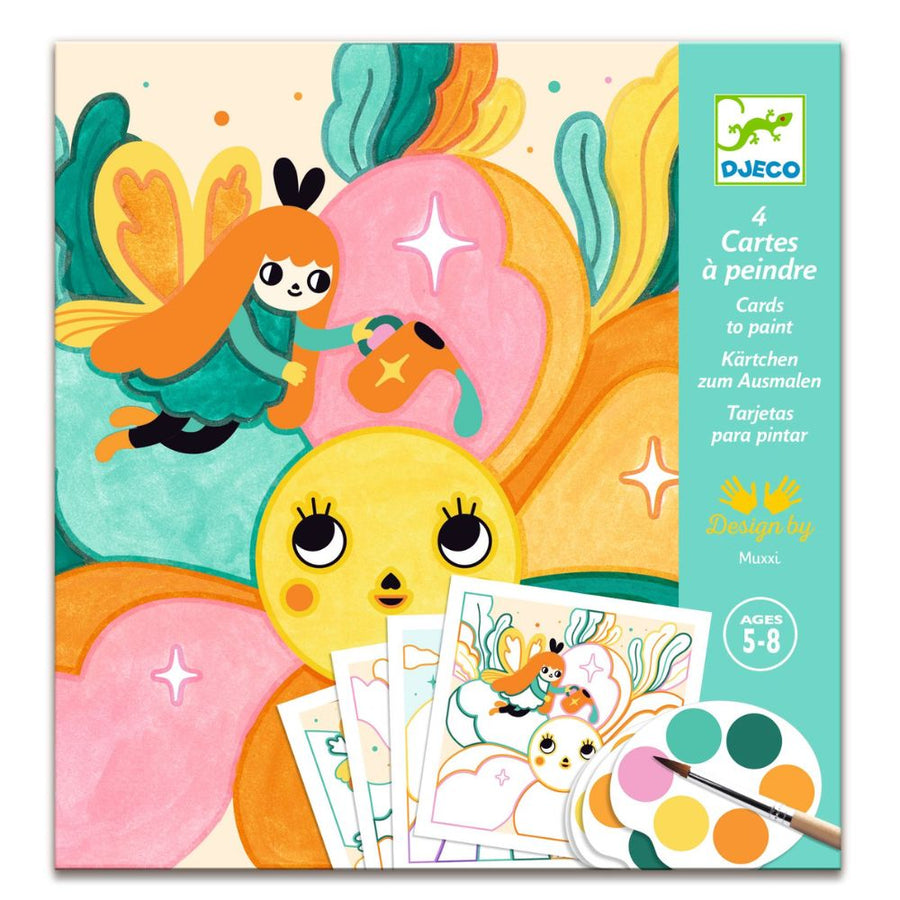 Djeco Cards To Paint - Magical Garden DJ09996