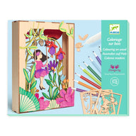 Djeco Colouring On Wood - Alizee DJ08729
