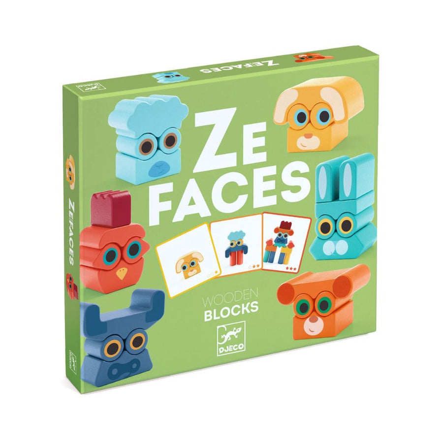 Djeco Construction Gallery - Ze Faces DJ06439