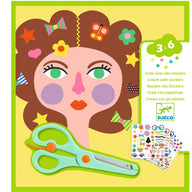 Djeco Create With Stickers Hairdresser DJ09045