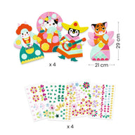 Djeco Create with stickers Rhinestones 1000 X 1000