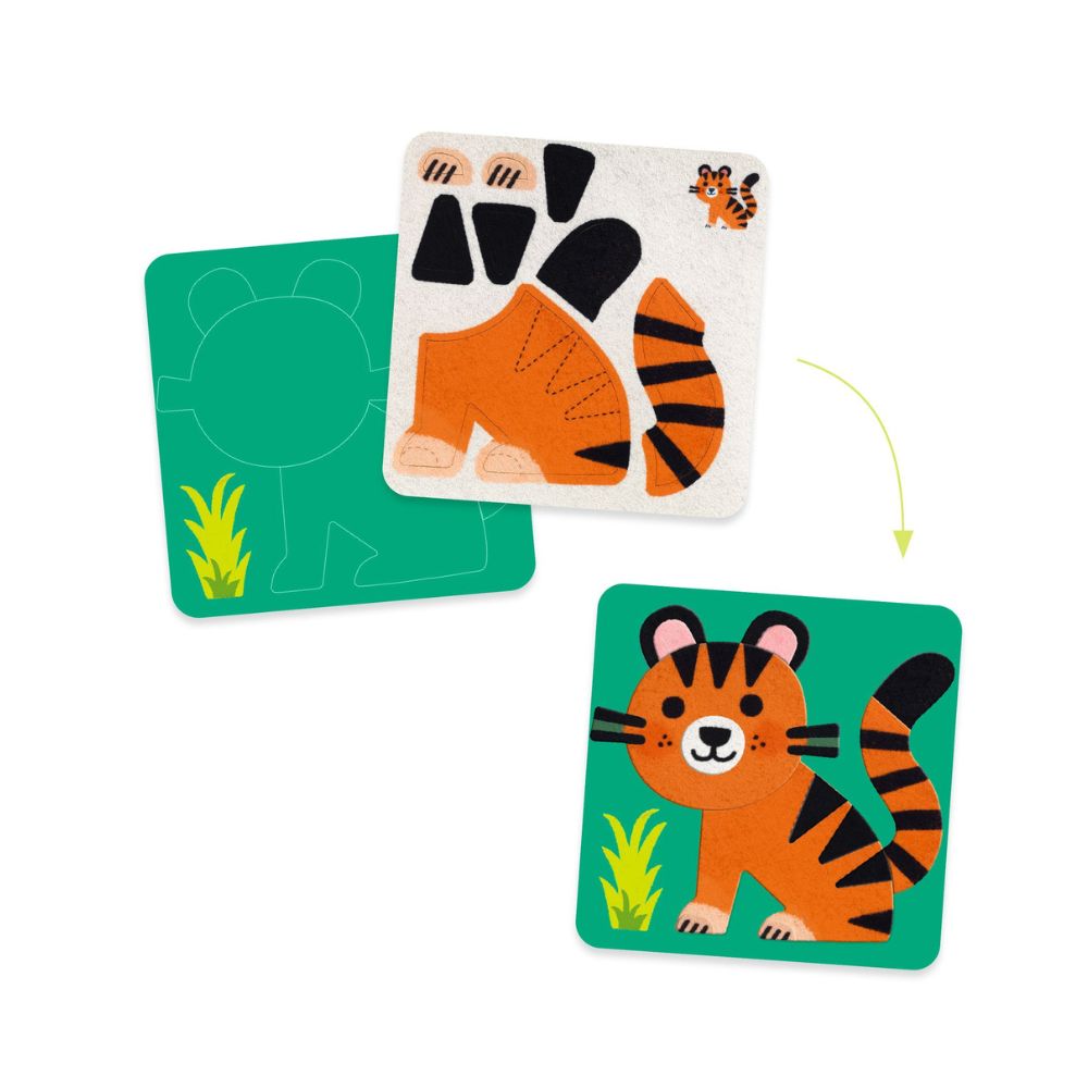 Djeco Felt Pictures – Felt Boards DJ00047