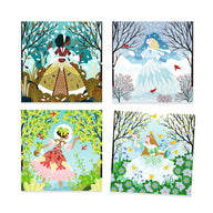 Djeco Foil Art Set - Metal and Gems DJ09528