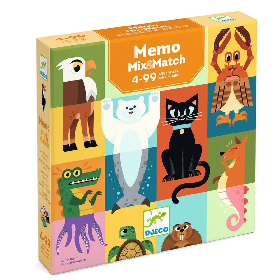 Djeco Games - Memory Mix and Match DJ00828