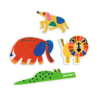 Djeco Kids Felt Stickers - Animals Everywhere, DJ00950 1000 x 1000