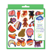 60 Felt Stickers - Gifts For 1 Yr Olds +