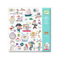 Djeco Kids Stickers - Pirate Attack, DJ09316
