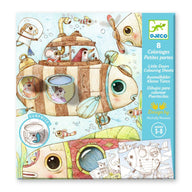 Djeco Little Doors Colouring sheets