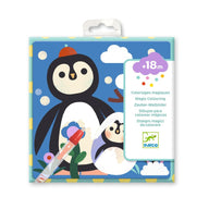 Djeco Magic Colouring - Peekaboo! Baby Animals Around The World DJ00952