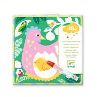 Djeco Magic Water Colouring - Peekaboo! Garden Baby Animals 