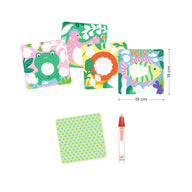 Djeco Magic Water Colouring - Peekaboo! Garden Baby Animals 