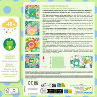 Djeco Magic Water Colouring - Peekaboo! Garden Baby Animals 