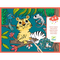 Djeco Magic Reveal Painting - In The Jungle DJ00096