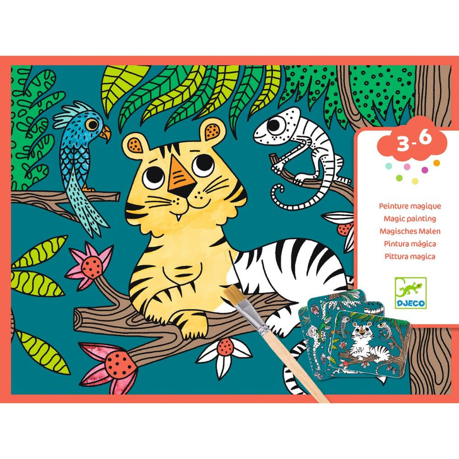 Djeco Magic Reveal Painting - In The Jungle DJ00096