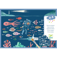 Djeco Magic Reveal Painting - In The Ocean DJ00097