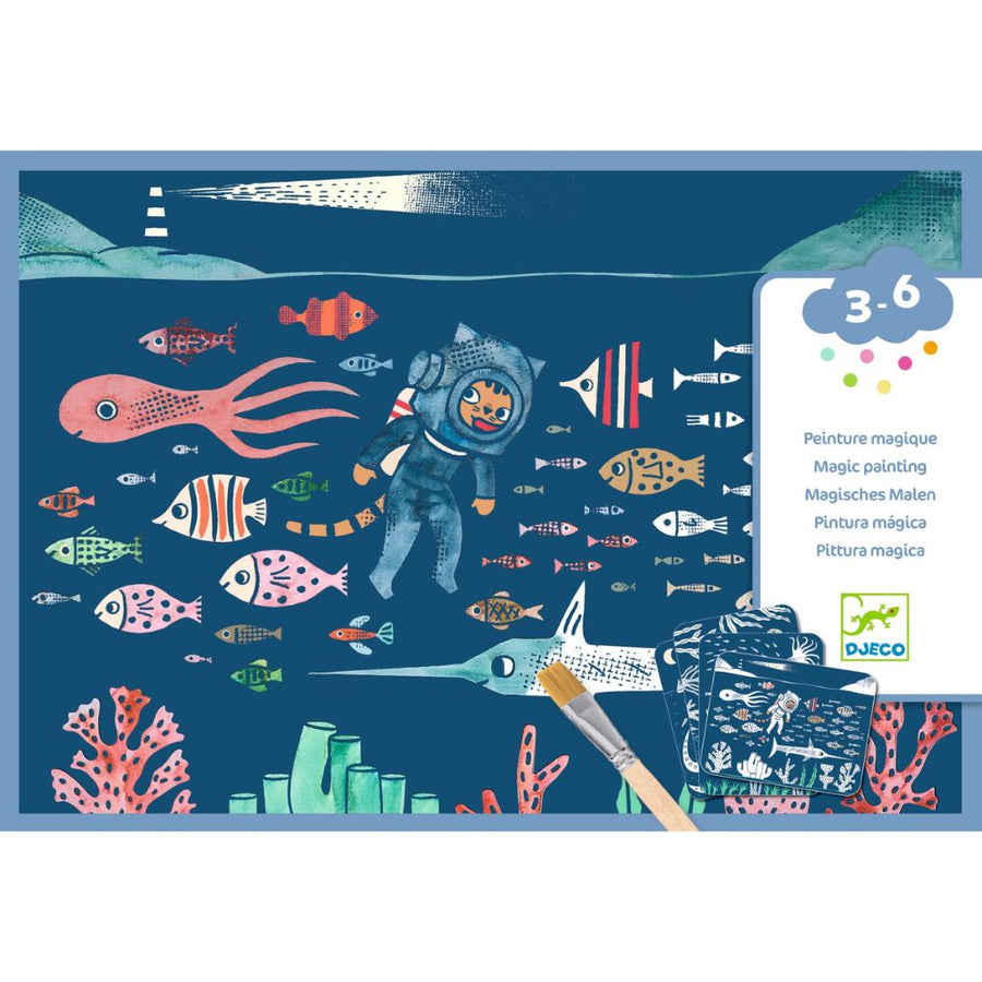 Djeco Magic Reveal Painting - In The Ocean DJ00097
