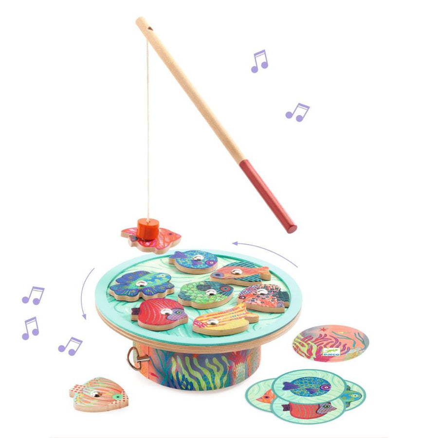 Djeco Magnetic Fishing Game - Tropic DJ03190