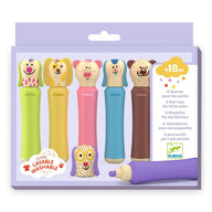 Djeco Markers - Big Pens Tiny Heads DJ09049