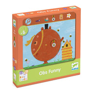 Djeco Toddler Games - Obs Funny DJ08237
