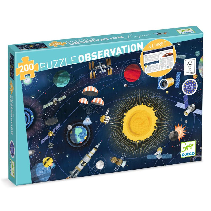 Djeco Observation Puzzle - Astronaut On The Moon DJ07413