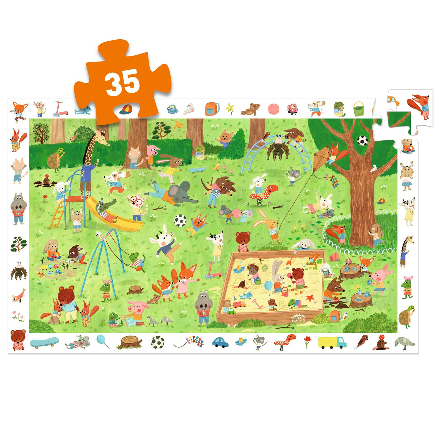 djeco children's jigsaw 35 pc