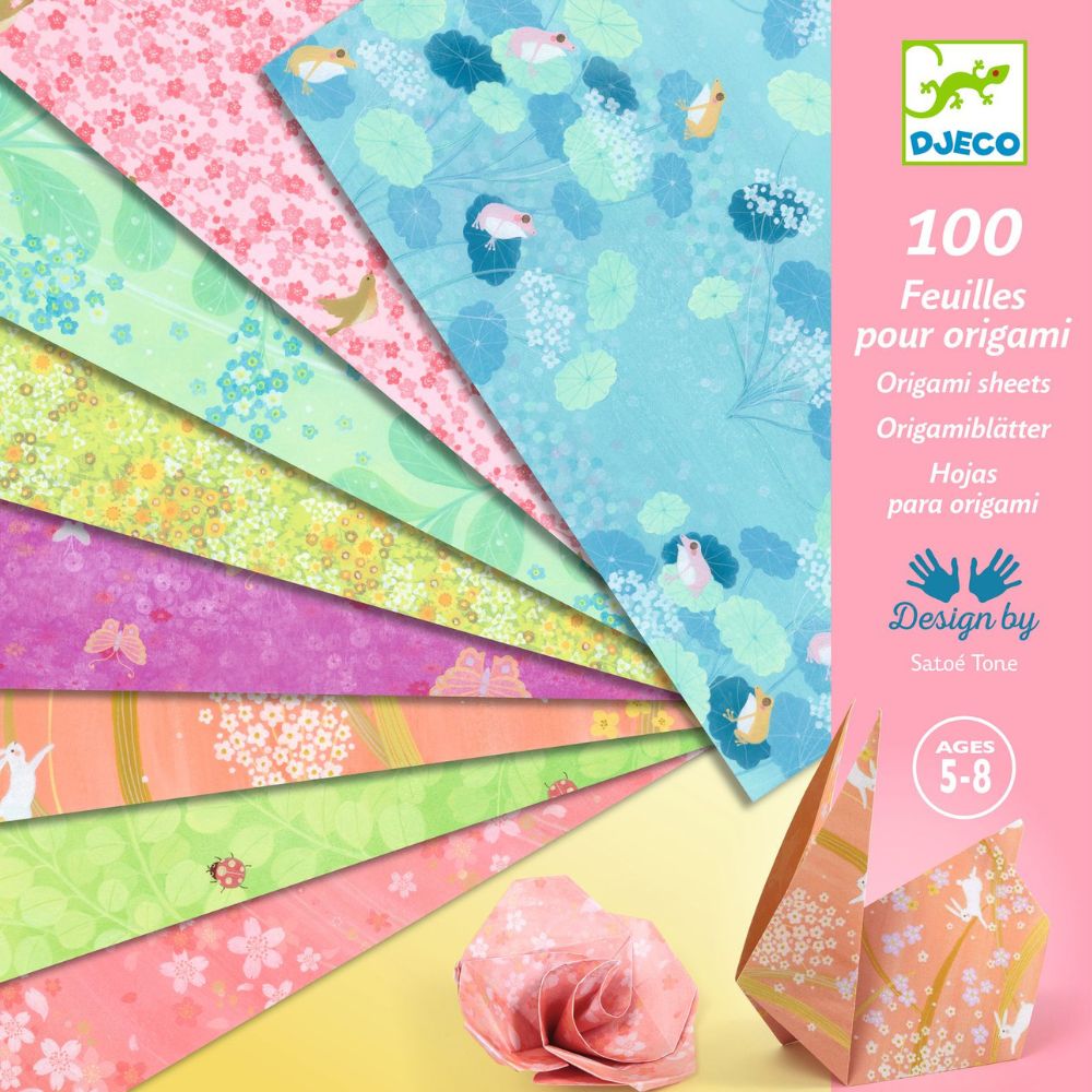 Djeco Origami Paper DJ09303 - Haru 