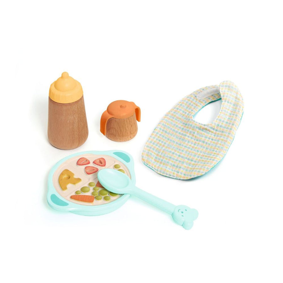 Doll Feeding Set - Djeco Pomea Lunch Time Set DJ07778