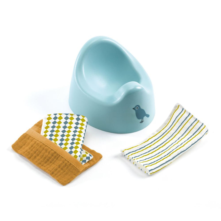Djeco Pomea Potty and Wipes DJ07853