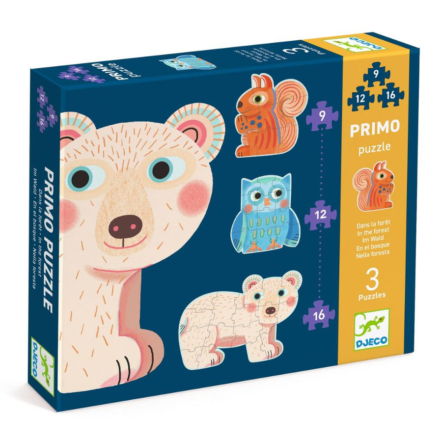 Djeco Progressive Puzzles - In The Forest DJ07143