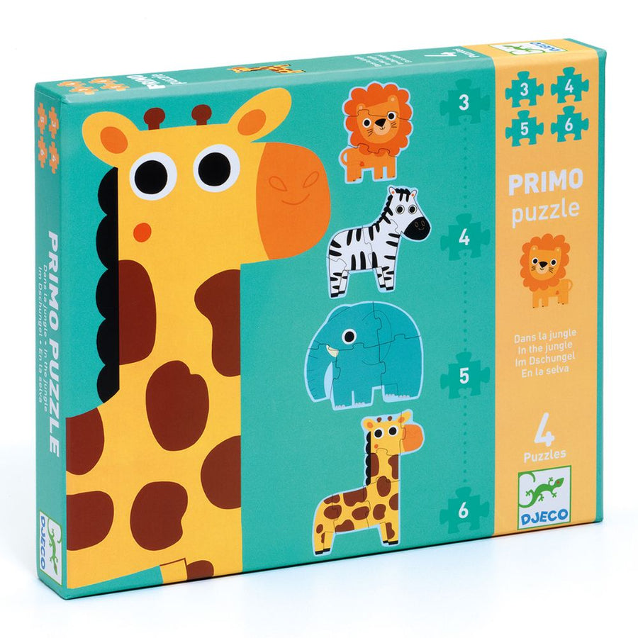 Djeco Progressive Puzzles - In The Jungle DJ07135