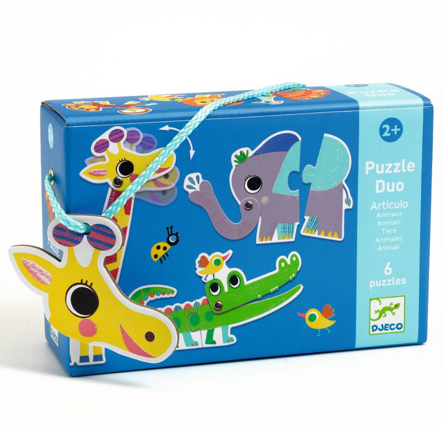 Djeco Puzzle Duo-Trio - Animals DJ08262