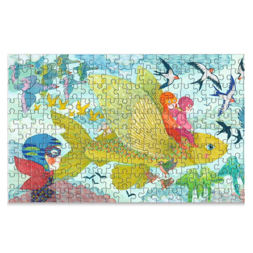Djeco Kids Jigsaw Puzzle Gallery After The Rain DJ07685 - Gifts For 7 Years Old +