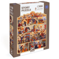 Djeco Puzzles - The King Arthur Story Puzzle DJ07054