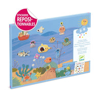 Djeco Repositionable Stickers - Summertime! DJ09949