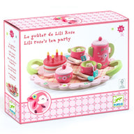 Djeco Role Play Toys - Lil Rose Tea Party DJ06639