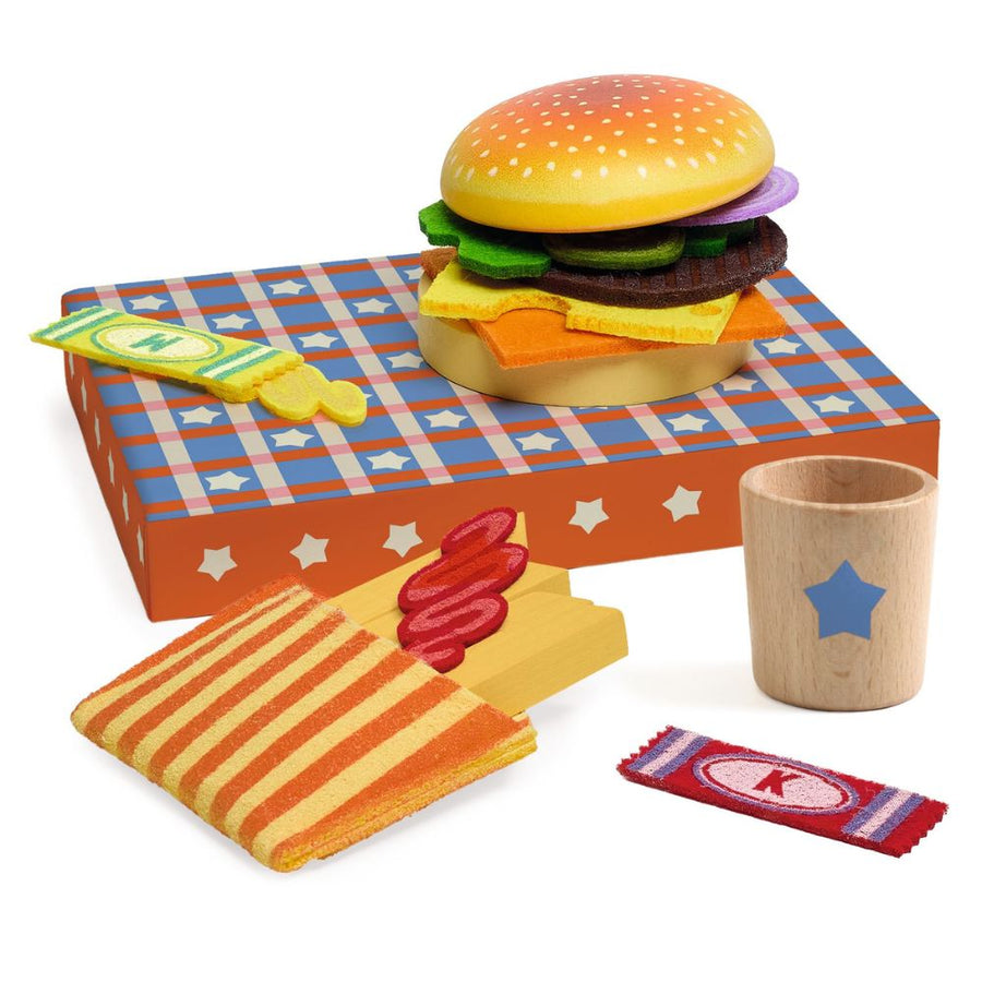 Djeco Role Play Toys - P'Ti Set - America DJ05550