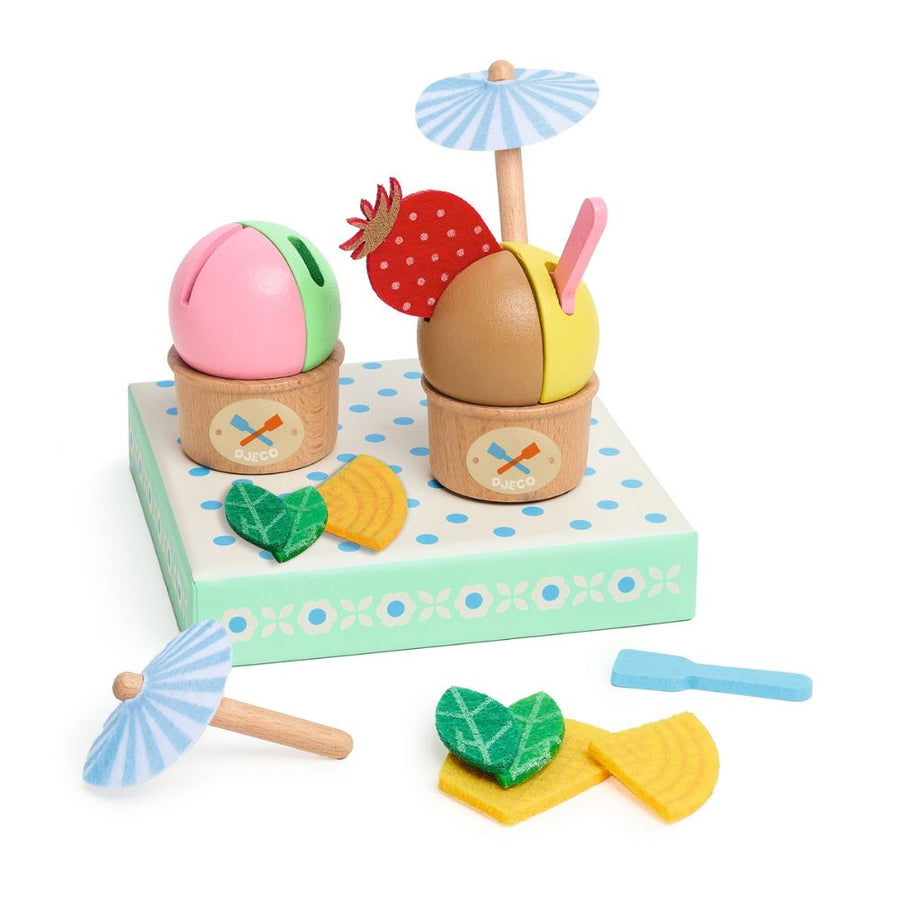 Djeco Role Play Toys - P'Ti Set - Ice Cream DJ05541