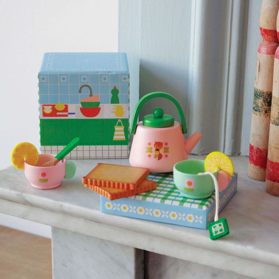 Djeco Role Play Toys - P'Ti Set - Tea DJ05540