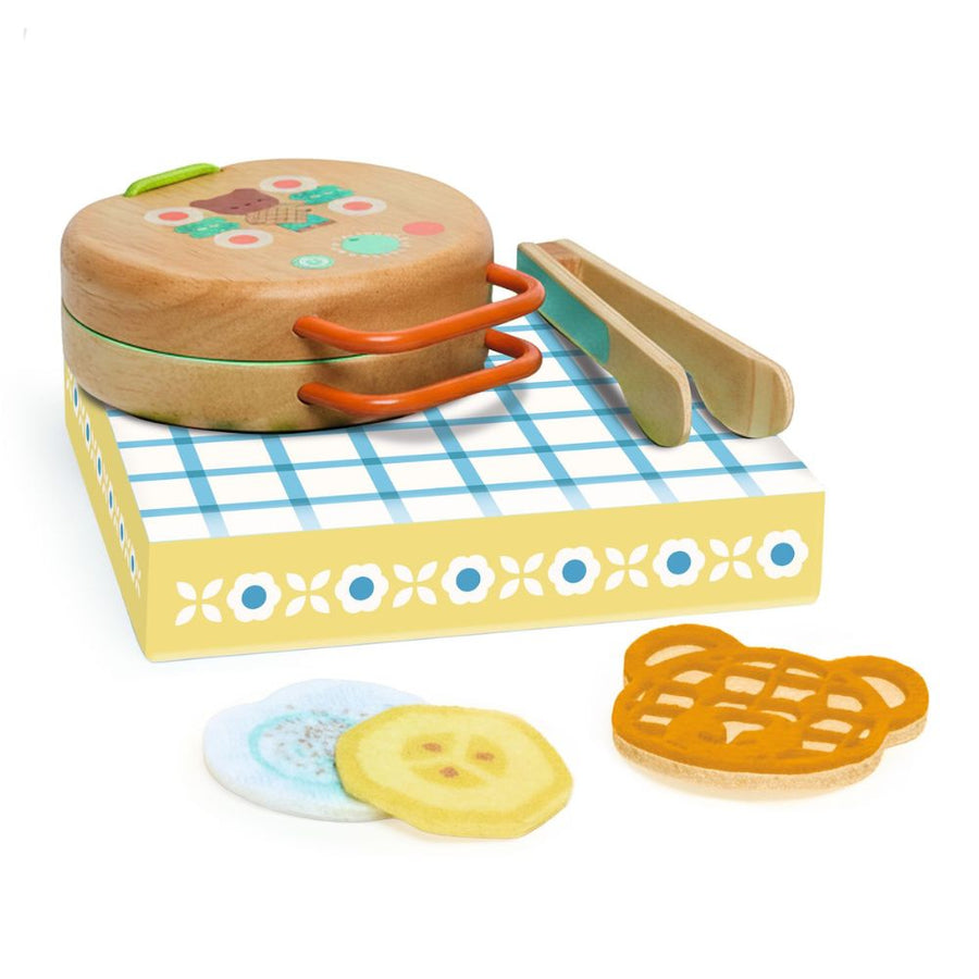 Djeco Role Play Toys - P'Ti Set - Waffle Maker DJ05544