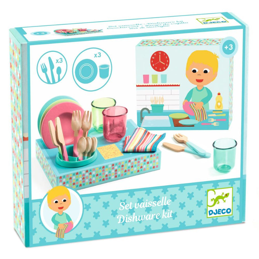 Djeco Role Play Toys - Dishware Set DJ05522