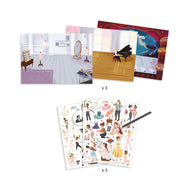 Little Ballet Dancers Transfers - Gifts For 6 Year old Girls & Up