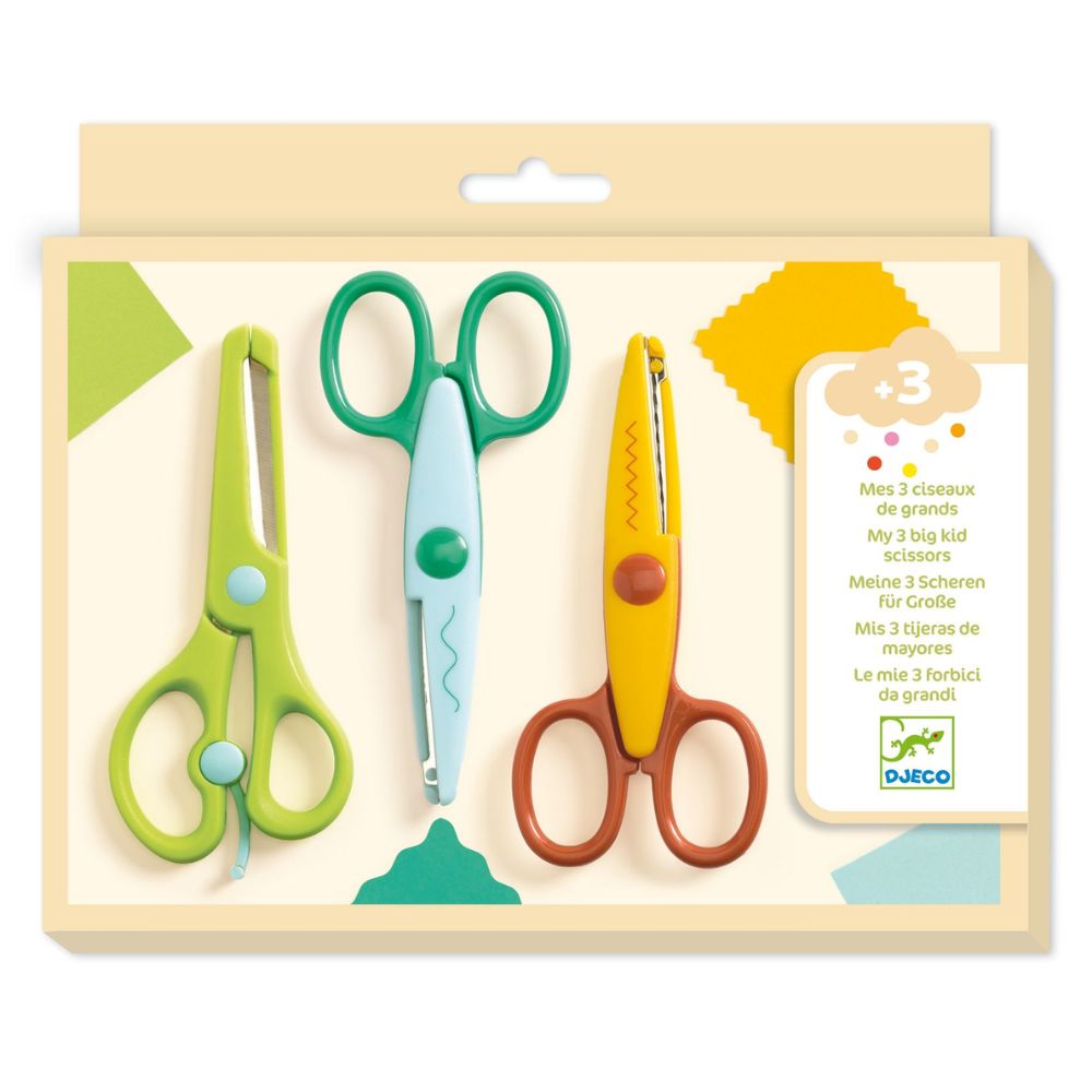 Djeco Scissors - My 3 Big Scissors DJ00966