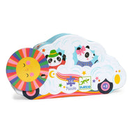 Djeco Silhouette Puzzles - Cloud Car - 16 pcs DJ07276