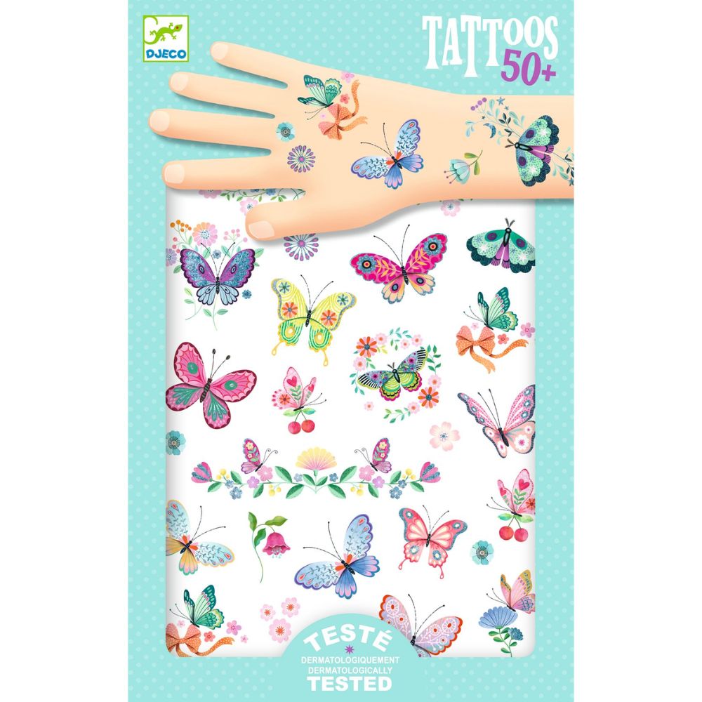 Djeco Tattoos-Dream butterflies