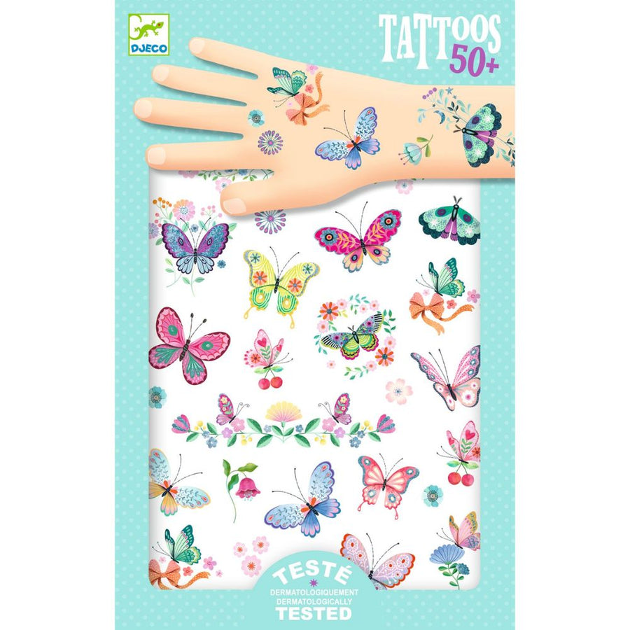 Djeco Tattoos-Dream butterflies