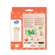 Djeco Thick and Easy Reusable Sticker scene for Little Ones - Farm DJ00099